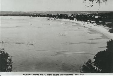 View from Whitecliffs, Rye looking East from top of cliff