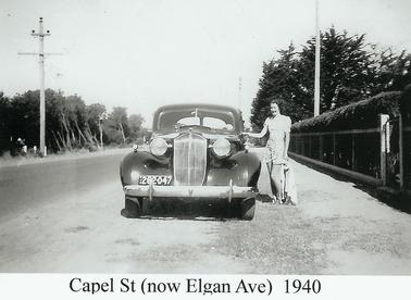 2501 Pt Nepean Rd Rye 1940    Capel St (now Elgan Ave)  1940 