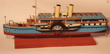 Model of the Paddle Steamer “Hygeia”
