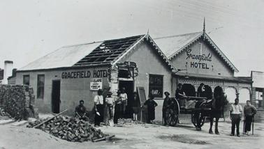 Demolition of Gracefield Hotel Rye