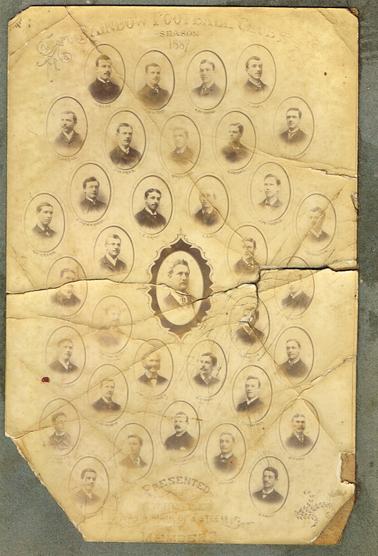 Rainbow Football Club 1887 (Inc. J Sullivan, 3rd from Bottom LHS)