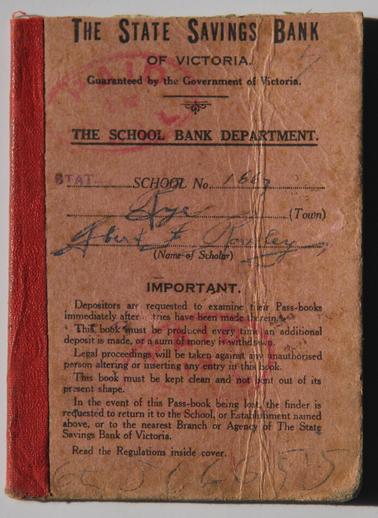Bank transactions record.  A/c no. 0068 Robert J. Rowley