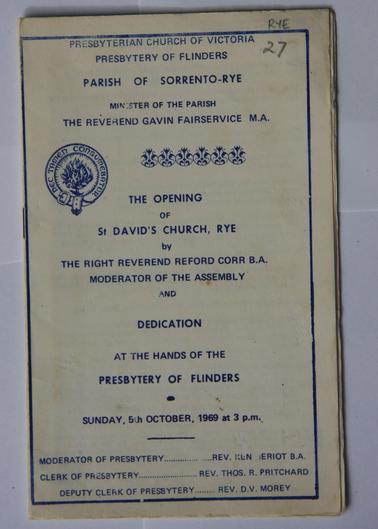 Order of Service