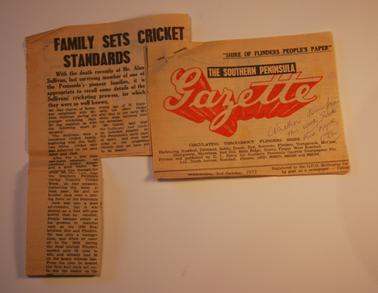 Sullivan cricketing history