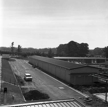 A view of buildings under construction