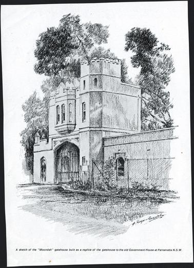 Sketch of Moondah Gatehouse