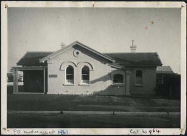 A front view of the Old Post Office, Mornington, which was modernised in 1967