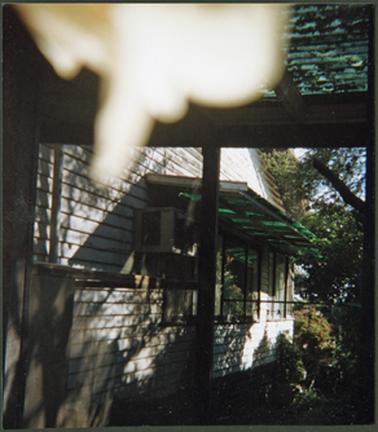 ‘Moorakayne’ home of Brigadier General Blamey a c1920s weatherboard house with green fibreglass verandah covering
