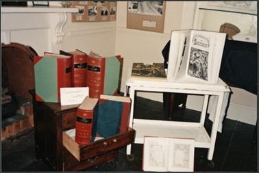 Government gazettes on display for Heritage Week 1988 at the Mornington Historical Society Museum