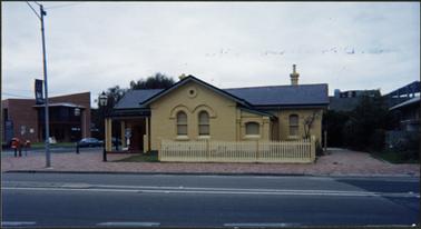 A view of the OPOM Mornington situated on the corner of Main Street and the Esplanade, Mornington, to the left of the photo is the Mornington Police Station