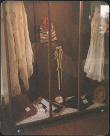 The image shows work being done to treat the rising damp in the main room at the OPOM Mornington