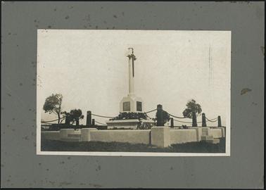 Rededication of War Memorial 1937
