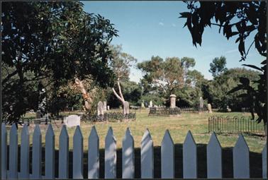 The image shows the Old Section of the Mornington Cemetery